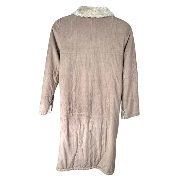 Big Chill Women’s Size M Ivory Faux Suede Shearling - Picture 2 of 9